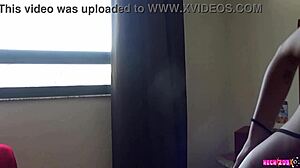 Latina Brunette Gisskat Gives Handjob And Blowjob To Cumshot