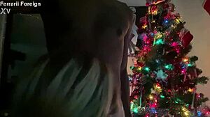 Blonde Bimbo Sucking Big Black Dick