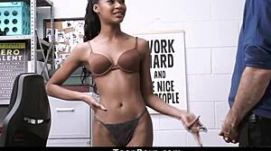 the only way to get away with this is if she fully complies - teen 18+ perp