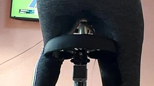 I didnt want to interrupt my workout and peed my gym pants