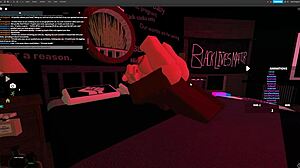 Blonde Woman Experiences Rough Encounter with Big Black Cock in Virtual Studio