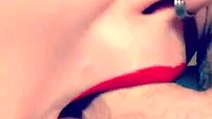 more spit or keep sucking this deepthroat blowjob close up