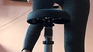 I didnt want to interrupt my workout and peed my gym pants