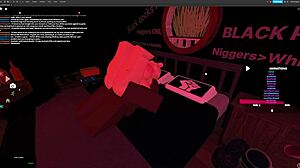 Blonde Woman Experiences Rough Encounter with Big Black Cock in Virtual Studio