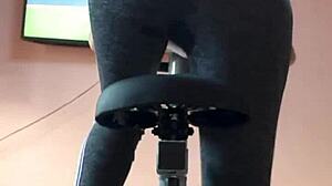 I didnt want to interrupt my workout and peed my gym pants