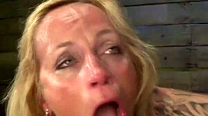 Milf SLUT gets BOUND and Railed in BDSM session