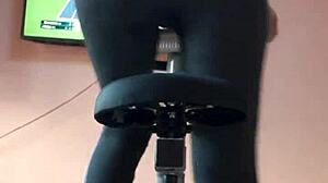 I didnt want to interrupt my workout and peed my gym pants