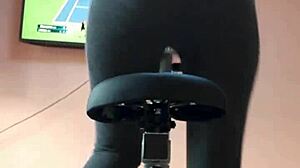 I didnt want to interrupt my workout and peed my gym pants