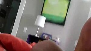 Hey, check out this wife giving sloppy blowjob before riding interracial cock like a cougar.