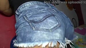 Latina With Big Ass Teases In Intriguing Ways