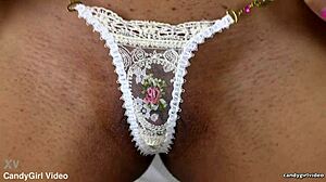 Monica Jade Teases In Blue Panties Pt I Hd