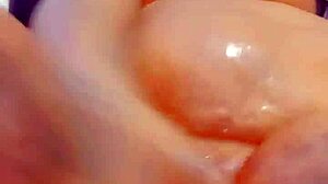 Oily Chubby Body Feels Sexy