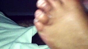 want to see this ebony footjob? it's amazing!