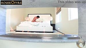 indica flower has passionate morning sex with riding and orgasm