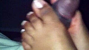 want to see this ebony footjob? it's amazing!