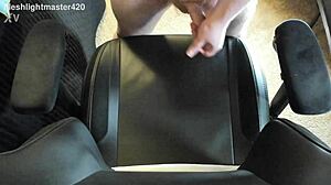 Redhead teen masturbates to massive cum spray in bedroom