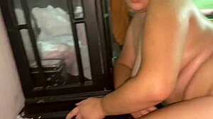 i drop towel in front of stepdad and he fucks my tight pussy