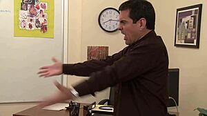 Capri Anderson & Melissa Jacobs Have Fun At Work With A Dildo