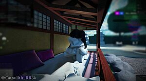 They returned for another intense threesome session with a follower, including doggystyle, riding, and blowjob