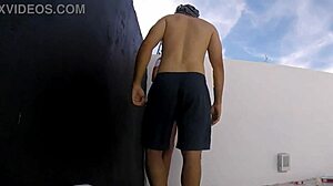 a latina lady broke my cock at work