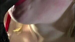 Redhead surprises with an early Christmas anal gift part 1