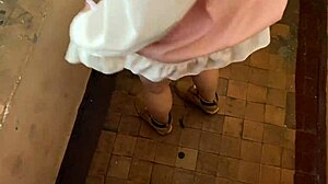 Hot maid bends over for intense doggystyle