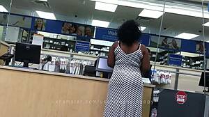 feeling the passion in her big ass and natural tits candidly