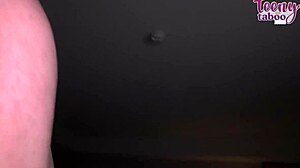 Mazy Myers cheats with deepthroat and wet pussy in lingerie, bent over for missionary