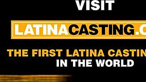 I got the natural colombian hottie bending over for me at casting
