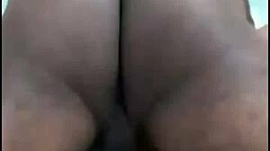 African cuckold starts on couple's bed, delicious reception