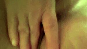 Slut shows pussy and ass for anal