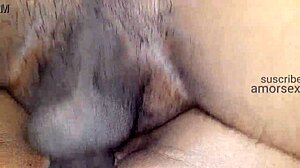 ebony girlfriend fucks in missionary position
