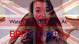 British Teen Sucks Big Cock and Swallows Cum!