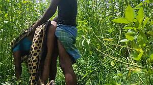 Desi bhabhi hard fuck with anal outdoor