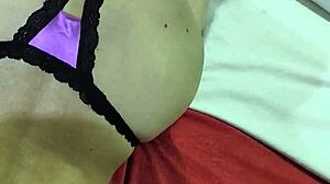 I Am Cute Violet Shaking While Sucking In Bent Over Position