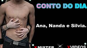 Ana, Nanda, And Silvia In Brazilian Amateur Scene