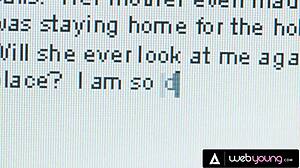 Conflicted teen Kristen Scott explores her sexuality with petite blonde Kenna James in scissoring and muff diving!