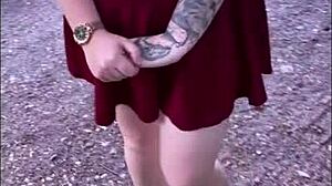 Perfect College Blonde Lets Feel Big Titties