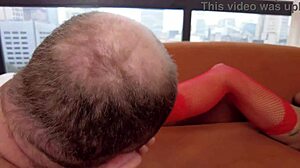 foot worship session