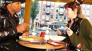 I took that BBC in my ass first time at XBIZ awards Amsterdam