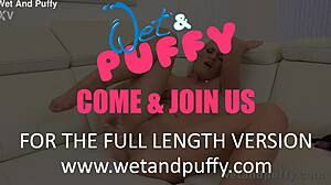 Hot Czech European Blonde Orgasms Intensely with Glass Dildo in Close-Up