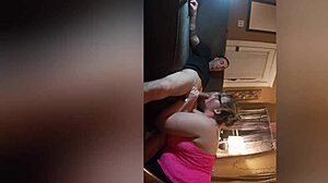 roxy faith swallows ian's monster cock and gets facial