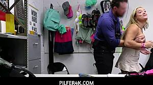 Rich Bbw Teen Caught Stealing Clothing