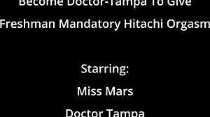 Doctor Tampa Gives Freshman Mandatory Hitachi Orgasm
