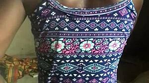 crazy bitch has fun in her room without leaving