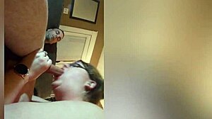 roxy faith swallows ian's monster cock and gets facial