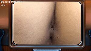 asian babe gets assfucked in anal world series.