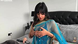 Pakistani Bhabi Aaliyah Yasin Speaks Urdu During Intimate Moment