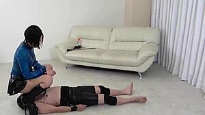 Japanese Mistress Yuen Provides Edging Handjob Session