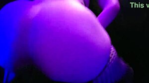 Elle gets aggressive BBC creampie